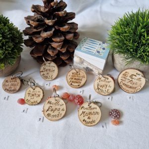 porte clés famille