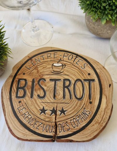 dessous de plat bistrot
