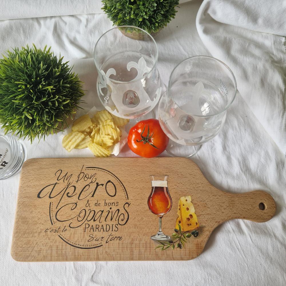 planche apéro couleur