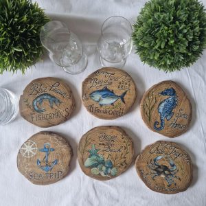 sous verre océan