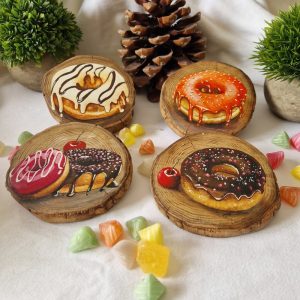 sous verre donuts