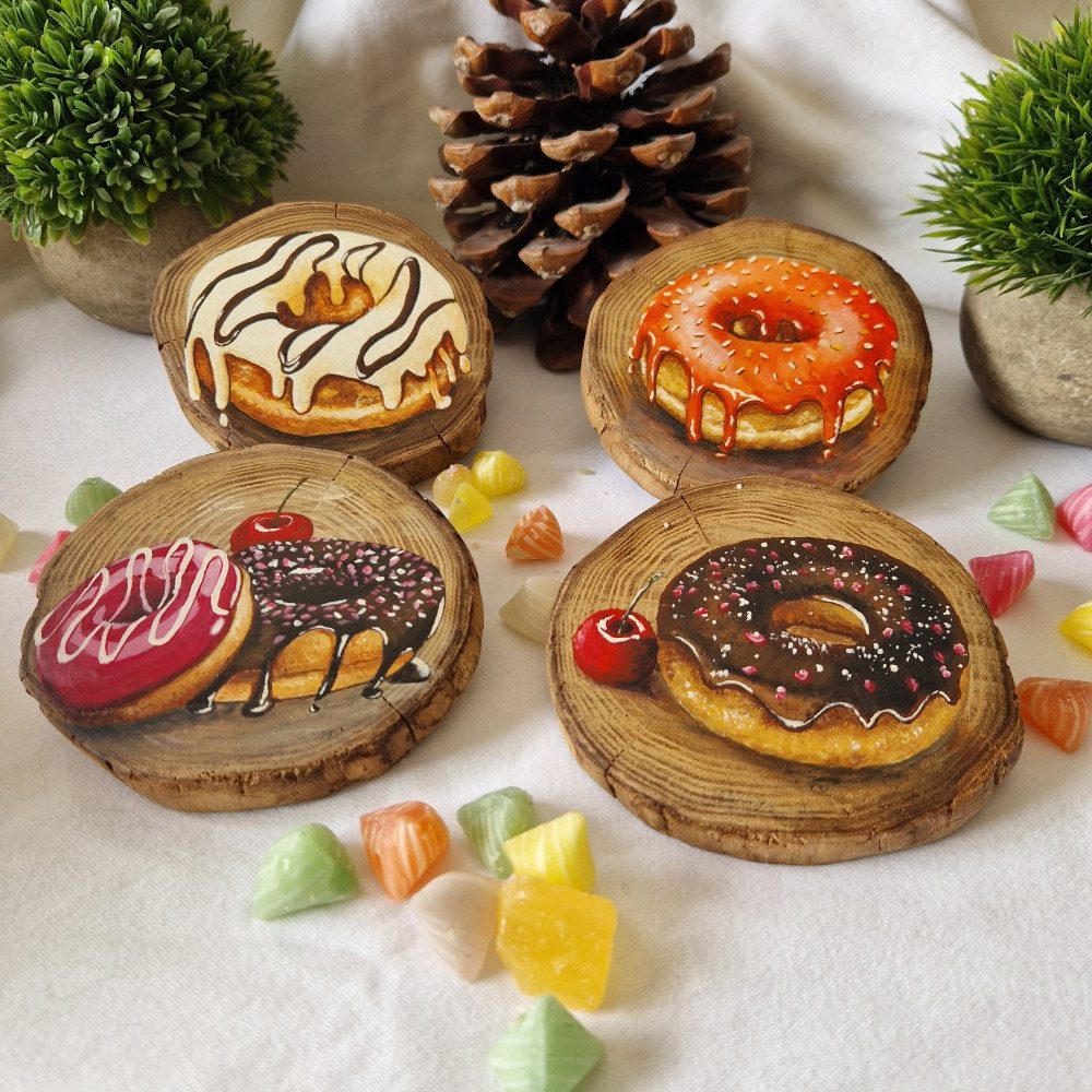 sous verre donuts