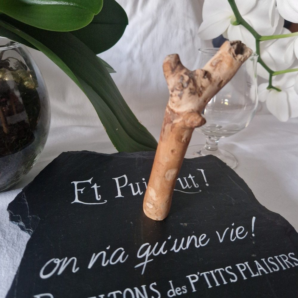 ardoise plateau poignée détail