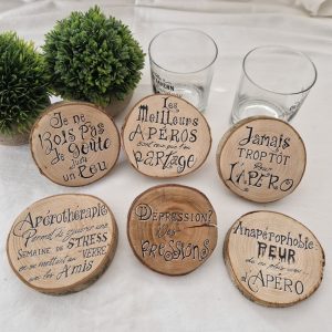 sous verres texte humour